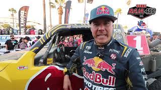 Bryce Menzies At The Finish Of The 5th SCORE Baja 400 Presented by VP Racing